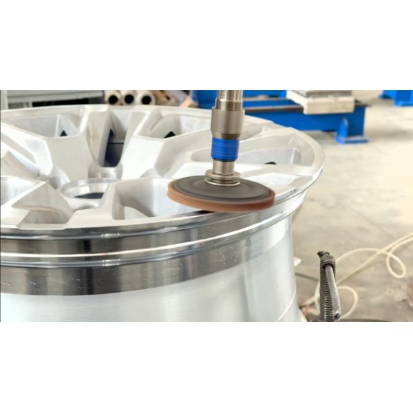 6 Axis Articulated Robotic Grinder for Aluminum Alloy Wheel Production