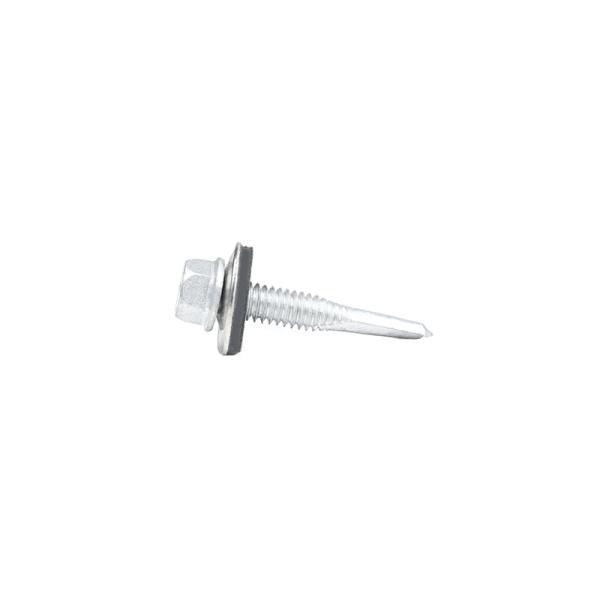 SS410 Stainless Steel Hex Head Self Drilling Screws Metal Tek