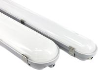 Luz conduzida conduzida linear do vapor da bateria de emergência 2ft do dispositivo elétrico claro do vapor da tri prova IP65 clara impermeável 4ft 6ft prova apertada
