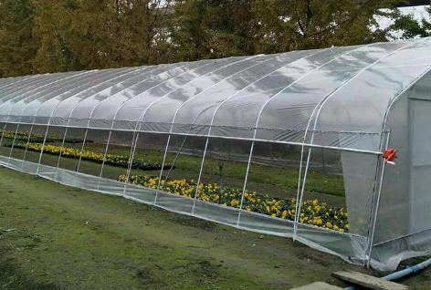 4 Season Plastic Film Greenhouse Wind Resistance 1200Pa
