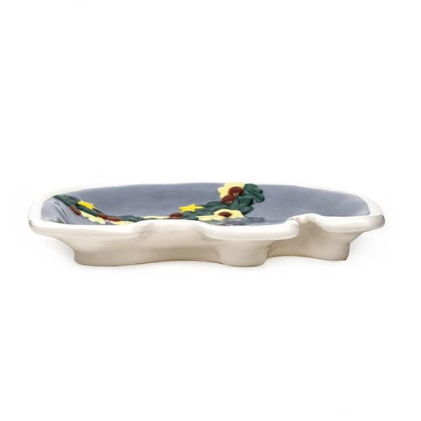 Детская посуда для еды Детский набор для еды Сапота Детская волокна Бамбуковая тарелка Тарелка для еды