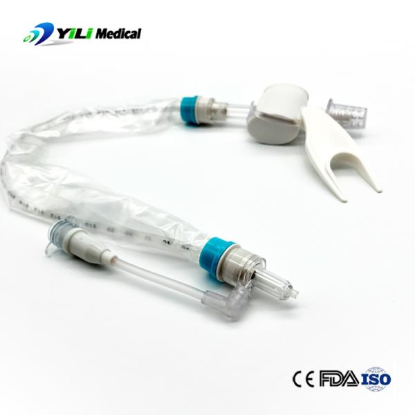 Medical Grade PVC Suction Catheter Tube 40cm Length For Medical Field 24h