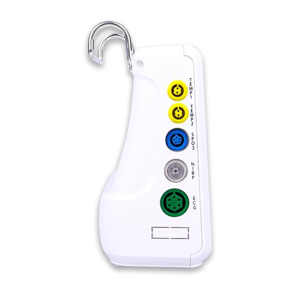 Portable 1.3KG Medical Grade Patient Monitor for Transport with Multi Parameter Monitoring