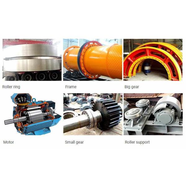 Energy Saving 8 Tph Cement Gypsum Sand Rotary Dryer