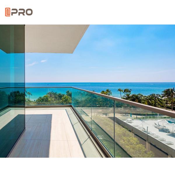 Modern Plexiglass Stair Metal Balustrades Handrails Wrought Iron Glass Steel Railing