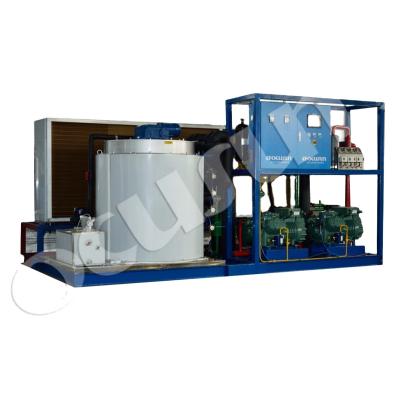 Venda direta por máquina de gelo em flocos de 10 T com modo de arrefecimento A/W e tensão 380v/50hz/3p