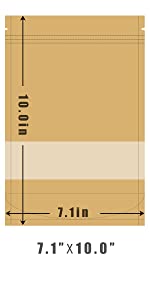 Mylar Plastic Edible, Foil Bag Child Toy Pouch, High Barrier Reclosable Stand Up Zipper Poly Toy Bag