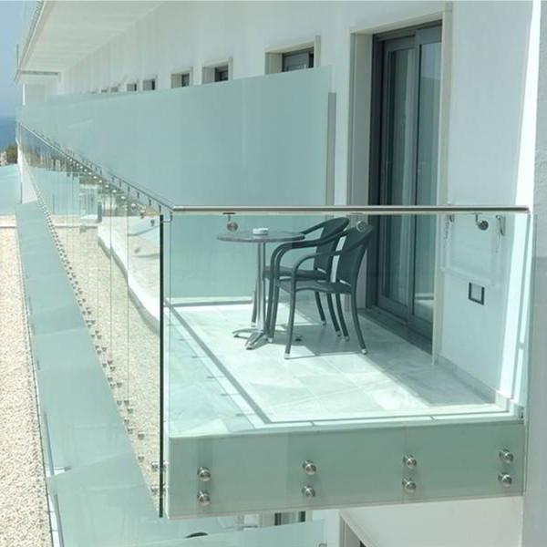 Blacony Glass Stainless Steel Adjustable Standoff Holder Bolt Railing System