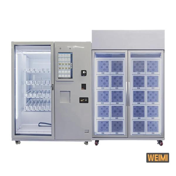 WEIMI Combo Bread & Snack Vending Machine with card reader | Smart Unmanned Retail Solution