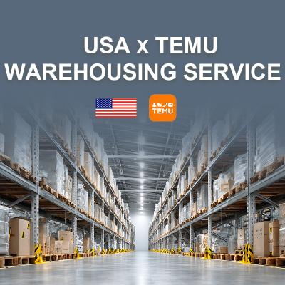 Réseau TEMU Service d'entreposage américain à Los Angeles Indiana Houston Couverture nationale du service