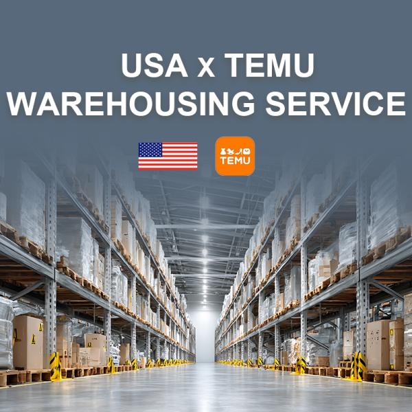 Réseau TEMU Service d'entreposage américain à Los Angeles Indiana Houston Couverture nationale du service