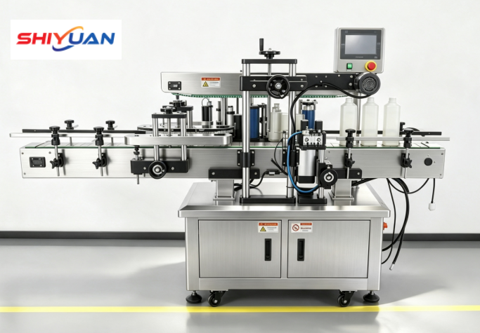 Single-side label applicator machine