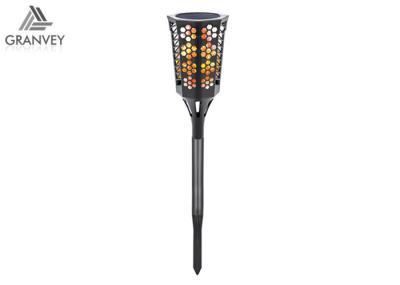 Outdoor Path Torch Solar LED Garden Lights SMD2835 120° Sensor Range With Dancing Flames