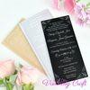 Upscale Frosted Lucite Custom Made Wedding Invitations Cards Acrylic / Glass Material