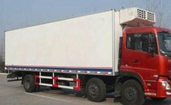 ISO 30 Tons Refrigerator Box Truck 6X2 For Frozen Food Transport