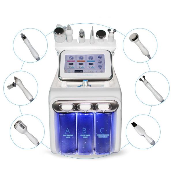 350W Hydrogen Oxygen 6 In 1 Hydra Dermabrasion Wrinkle Removal Anti Aging