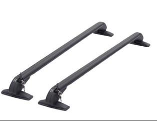 Suportes da grade de tejadilho do carro do preto do Odm para o caminhão e o Jeep Luggage 150kg