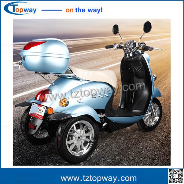 48v 100Ah electric tricycle for passenger with 3 wheel vacuum wheel rim tyre