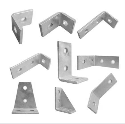 Matte Stainless Steel Timber Corner Metal Bracket L Shaped Sheet Metal Fabrication