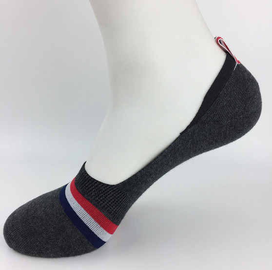 Eco Friendly Mens Bright Colored Ankle Socks Anti Bacterium High Elastic No Show