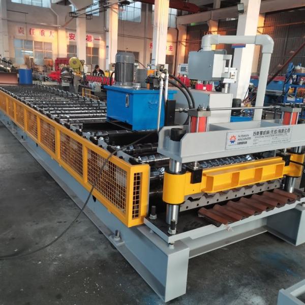 Thickness Calibre 26 Lámina Galvanizada R101 Corrugated Profile Roof Sheet Roll Forming Machine For Construction Projects