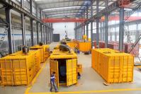 1mw 1250kva Perkins Diesel Generator los 40ft Marine Containerized