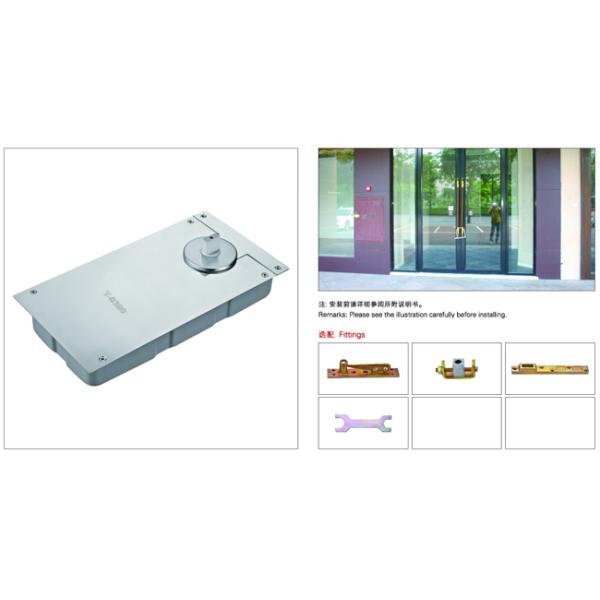Floor Hinge 8300, color:black or blue, casting iron,  weight capacity 100kgs,