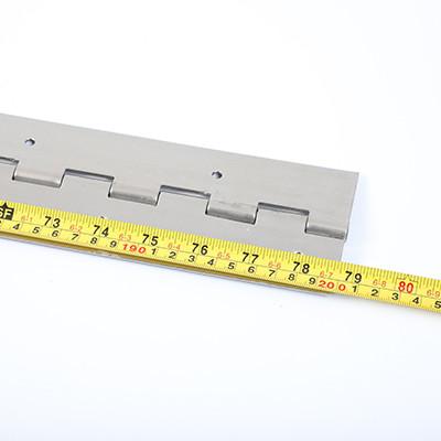 1800*38*1.2 Mm Stainless Steel 304 Continuous Long Piano Hinges For Doors And Windows Furniture Hardware