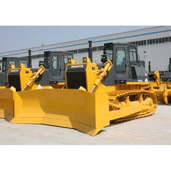 SHAN TUI Power 230HP Heavy Machine Bulldozer Straight - Tilt Blade With Angle Blade With Semi - U Blade