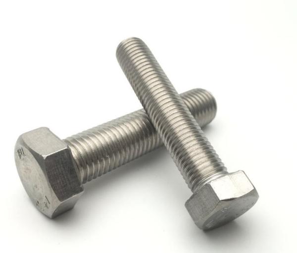 SS316 A4 70 Din 933 Stainless Steel Hex Head Bolt 8x30