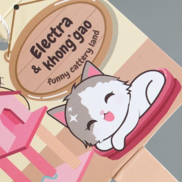 Children'S Clothing Printed Hang Tags Flexo printing Environmental Friendly