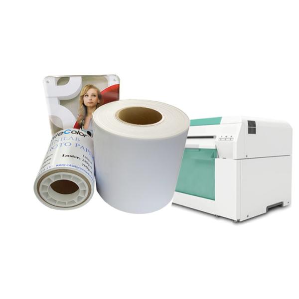 RC Luster Drylab Photo Paper 6inch 8inch 240gsm para Fujifilm Epson Noritsu