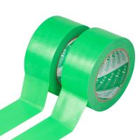Ruban adhésif en tissu tissé en PE vert pour le stuc, ruban adhésif acrylique activé par l'eau