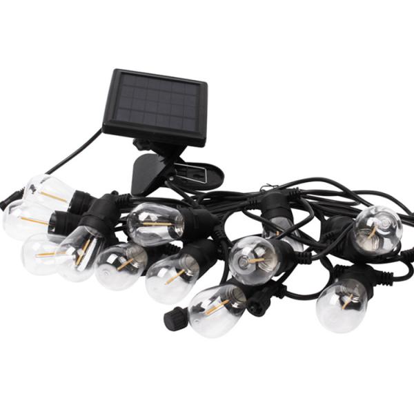 15M 48FT 15pcs S14 Outdoor Waterproof Lamp String Head Festival Decoration Outdoor Waterproof Lamp String