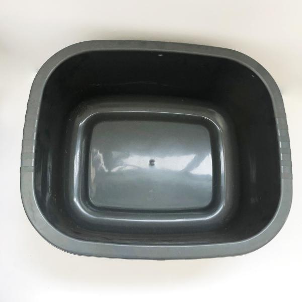10.5Litres capacity Washing Basin Best Dish Tub Food Sink Strainer Dish Washing TubThick Rectangular Plastic Wash Basins