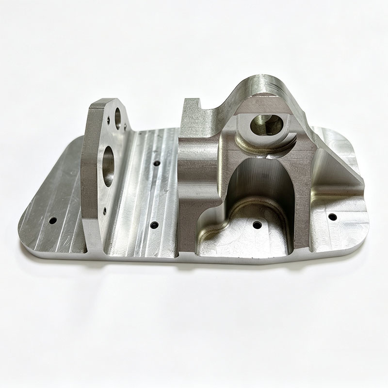 Custom CNC Machined 6061-T6 Aluminum Multi-Mount Bracket Base with One-Piece