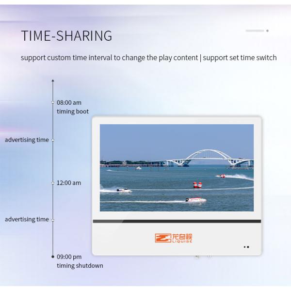 19''  Video Picture Player LCD Advertising Display Network Wall Mounted