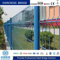 Facilité d'installation et d'entretien de clôture de trottoir galvanisée à chaud