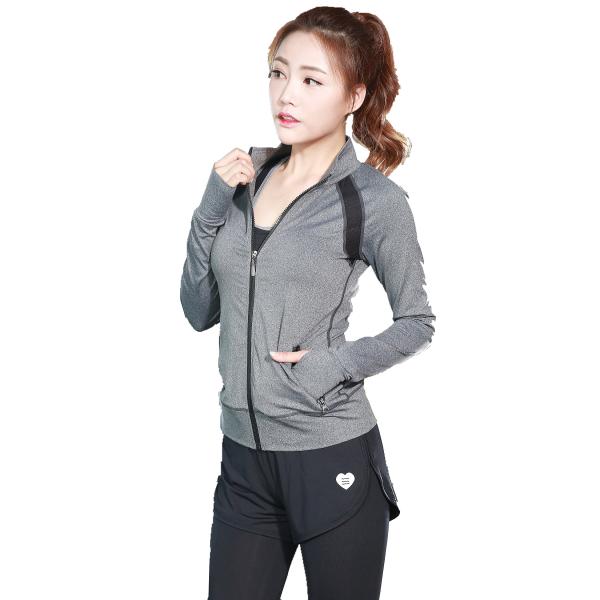 CPG Global Multi-Color Breathable 3 Pieces Sets Long Sleeves Gym Running Racerback Sports Bra with Yoga Pants T1017