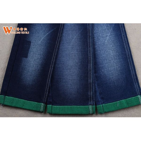 China Cheap Fabric Stock Lot Print Dyed Denim Fabric Wholesale