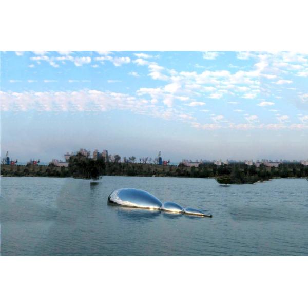 Le grand jardin d'acier inoxydable sculpte des statues pour la décoration publique urbaine