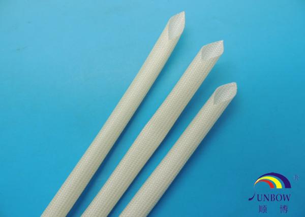 Insulation Acrylic Fiberglass Sleeving / Fiber Glass Wire Sleeve for Electrical Lamp