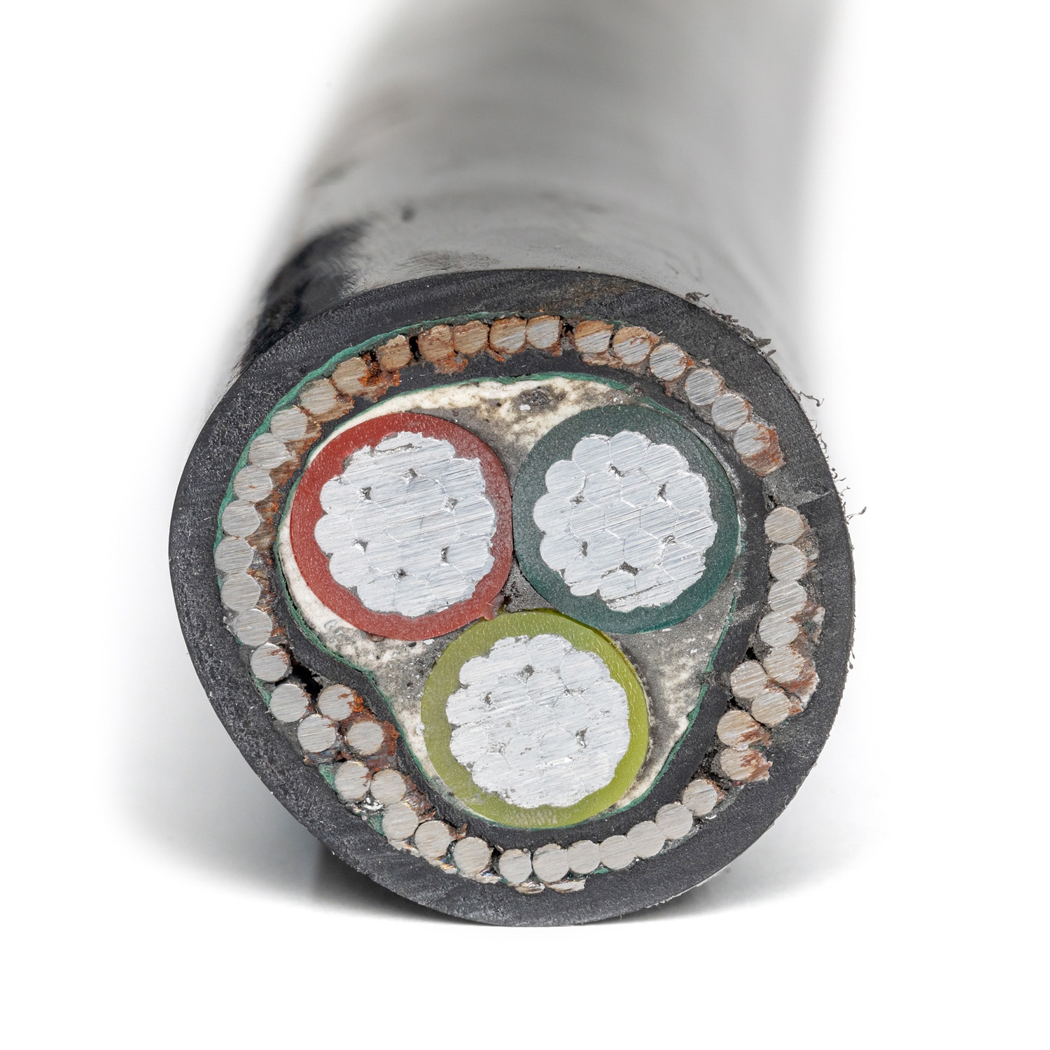 3 Core Steel Wire Armoured Cable 3*42mm2 3*100mm2 3*240mm2 AL/XLPE/SWA/PVC Low Voltage 0.6/1kV IEC60502 Standard Underground