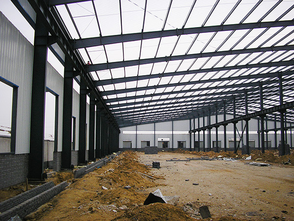 Rust Resistant Pre Engineered Metal Building Steel Structure Workshop Factory