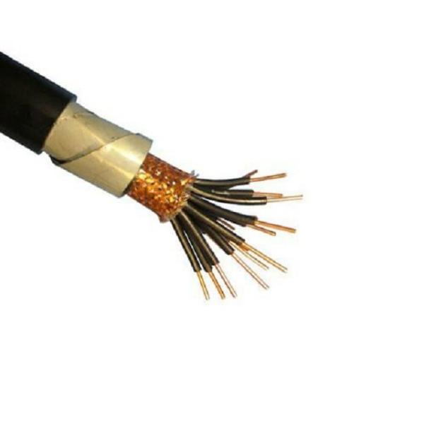 PVC Insulation Steel tape Armoured Control Cable KVV22 12Cx1.5SQMM 450/750V in black color