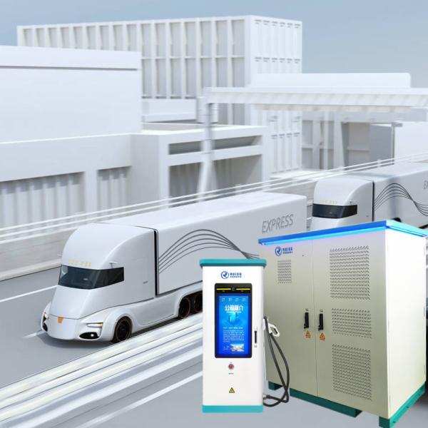 1200KW EV Electric Car Charging Points Ip54 Waterproof Liquid Cooling