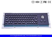 IP65 teclado preto de aço inoxidável do metal das chaves do estojo compacto 66 com Trackball