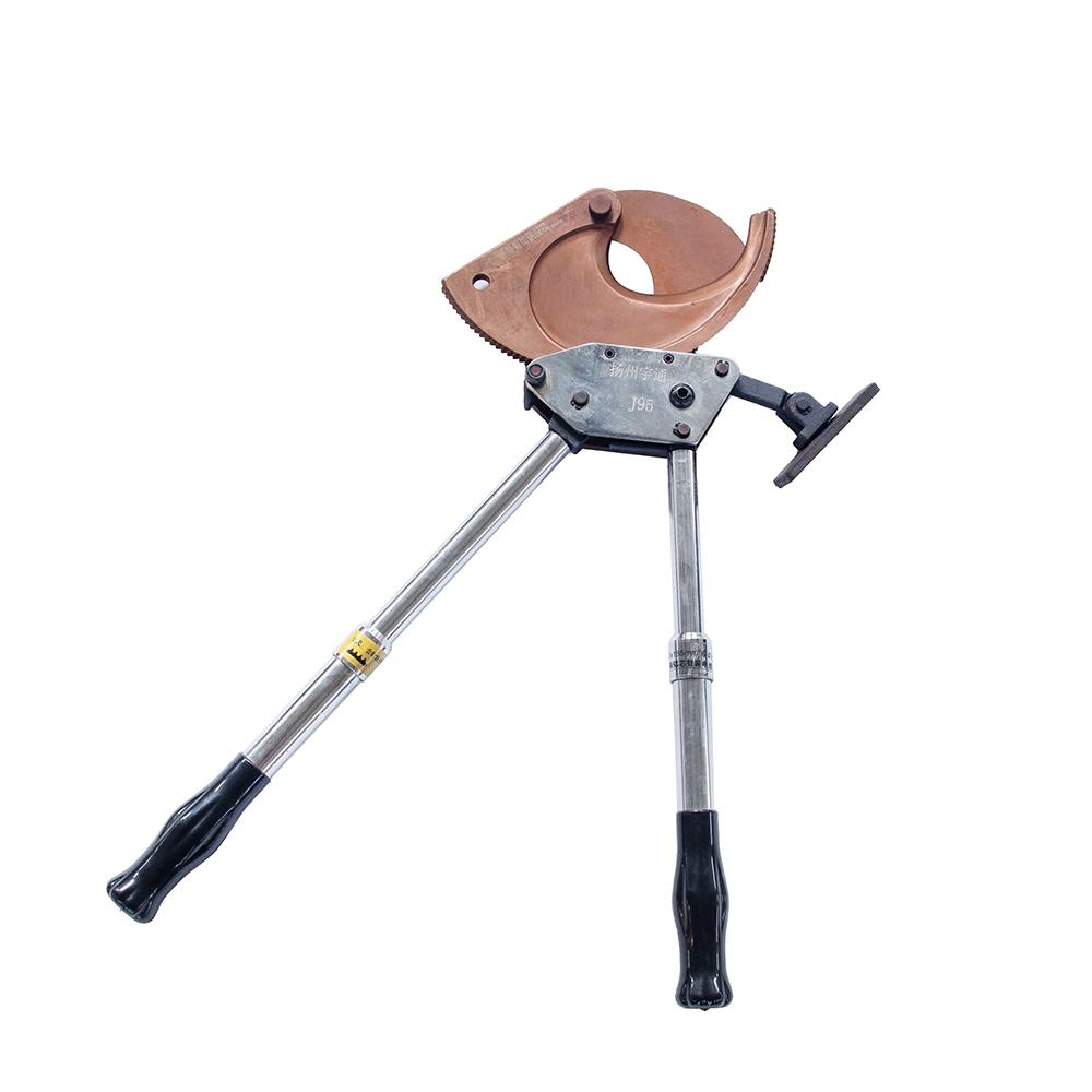 Portable and Lightweight Design Manual Operation Type Hydraulic Cable Cutter with 70mm Cutting Capacity Hydraulic Cable Cutting Tool