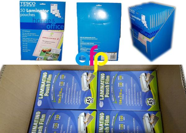 High Gloss Laminating Pouches A5 / Other Size
