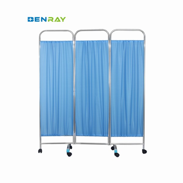Foldable Stainless Steel Bed Screen optional color material size